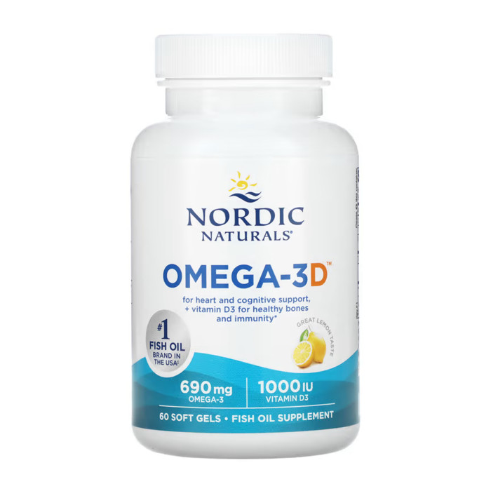 Omega-3D - 60 softgels — офіційна ціна та характеристики