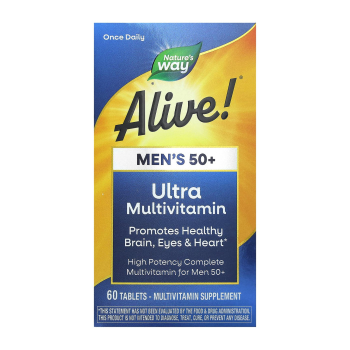 Once Daily Men's 50+ Ultra Multivitamin - 60 tabs (До 10.26)