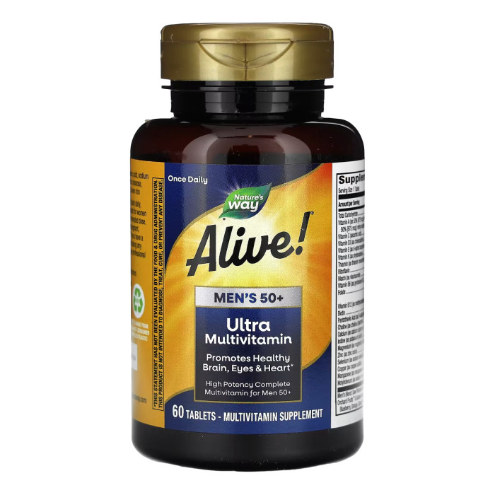 Once Daily Men's 50+ Ultra Multivitamin - 60 tabs (До 10.26)