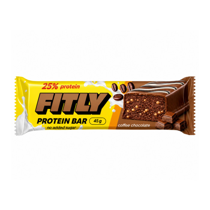 Protein Bar - 12x45g Coffe Chocolate — офіційна ціна та характеристики