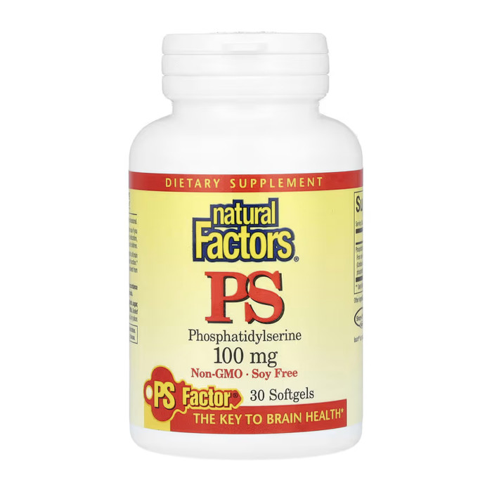 PS Phosphatidylserine 100 mg - 30 softgels — офіційна ціна та характеристики