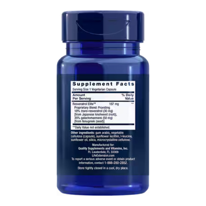 Resveratrol 100 mg - 30 vcaps — офіційна ціна та характеристики
