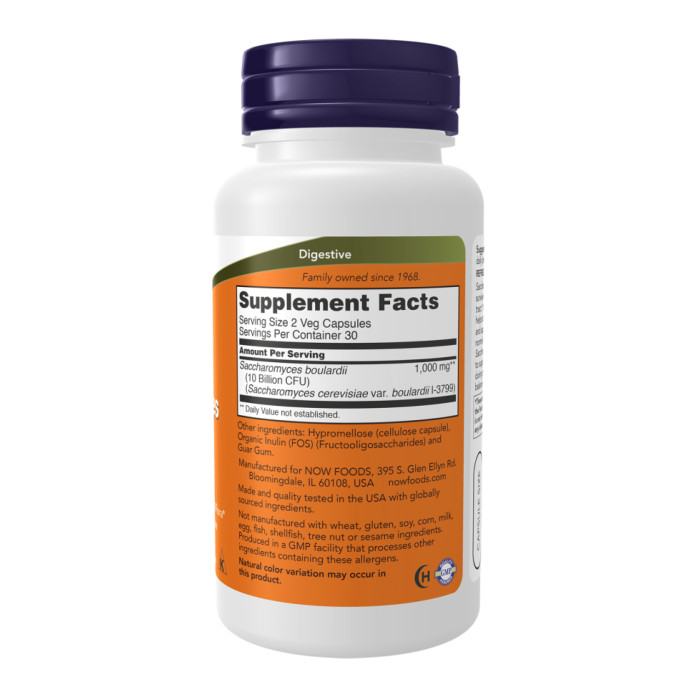 Saccharomyces Boulardii - 120 vcaps — офіційна ціна та характеристики