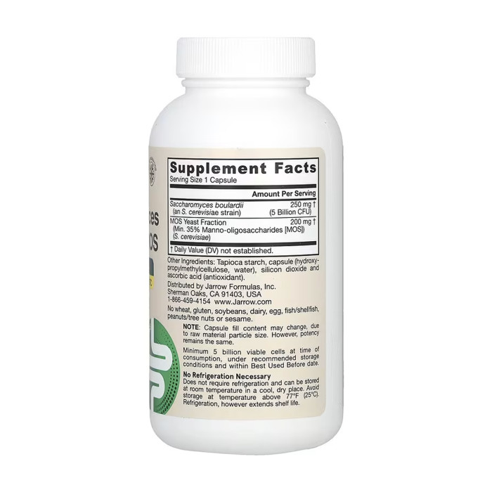 Saccharomyces Boulardii + MOS - 90 caps — офіційна ціна та характеристики