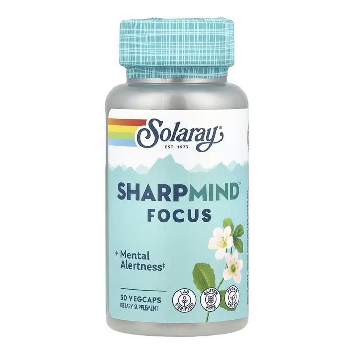 SharpMind Nootropics Focus - 30 vcaps — офіційна ціна та характеристики