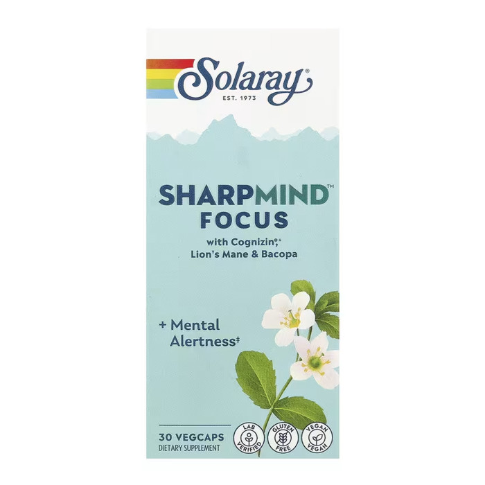 SharpMind Nootropics Focus - 30 vcaps — офіційна ціна та характеристики