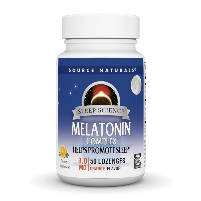 Sleep Science® Melatonin Complex™ 3 mg - 50 lozenges Orange — офіційна ціна та характеристики