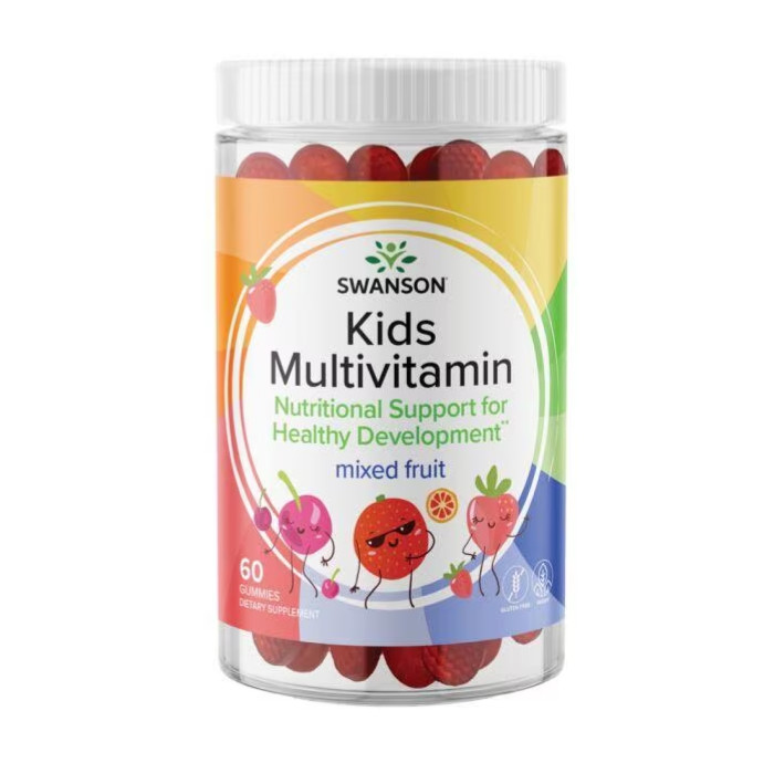 Kids Multivitamin - 60 gummies Mixed fruit — офіційна ціна та характеристики