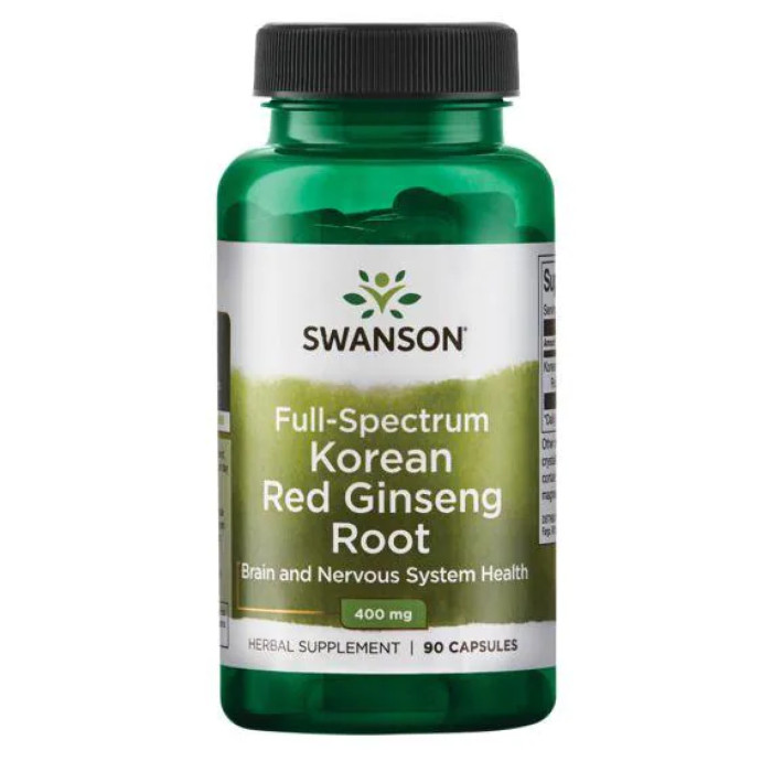 Korean Red Ginseng Root 400 mg - 90 Caps — офіційна ціна та характеристики