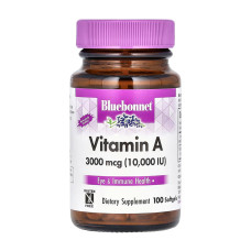 Vitamin A 3000 mcg (10,000 IU) - 100 Softgels
