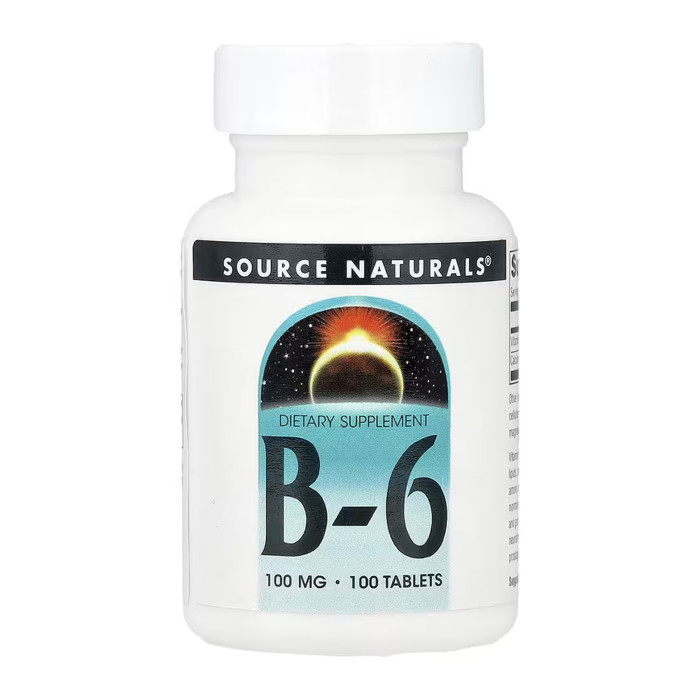 Vitamin B-6 100 mg - 100 tabs — офіційна ціна та характеристики