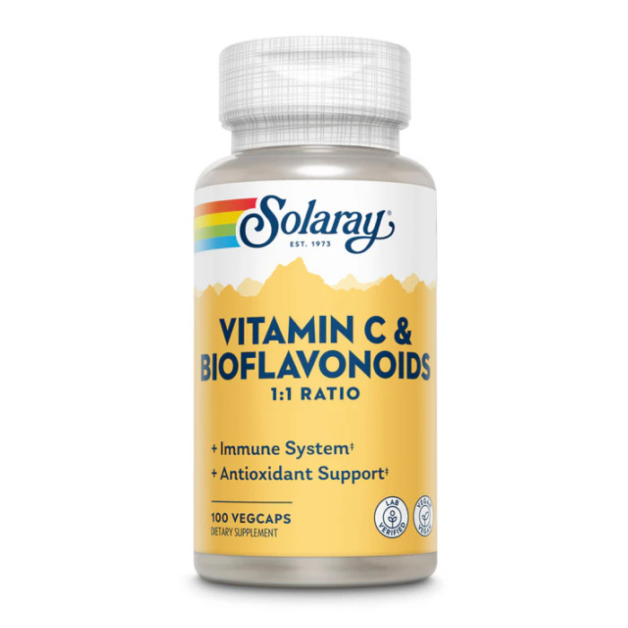 Vitamin C & Bioflavonoids 1:1 500mg - 100 vcaps — офіційна ціна та характеристики