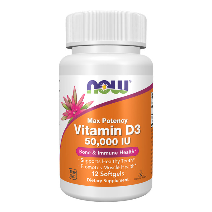 VIT D-3 50,000 IU - 12 sgels — офіційна ціна та характеристики