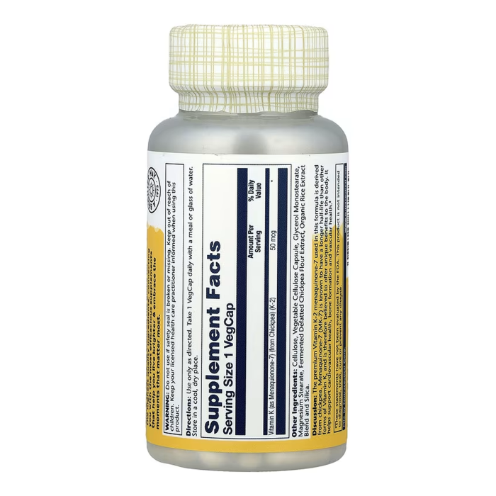 Vitamin K-2 MK-7 50mcg - 60 vcaps