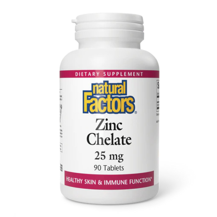 Zinc Chelate 25mg - 90 tabs — офіційна ціна та характеристики