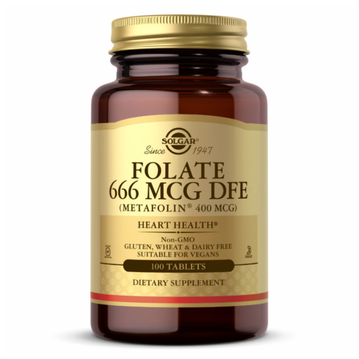 Folate 400 mcg (as Metafolin) - 100 Tabs — офіційна ціна та характеристики