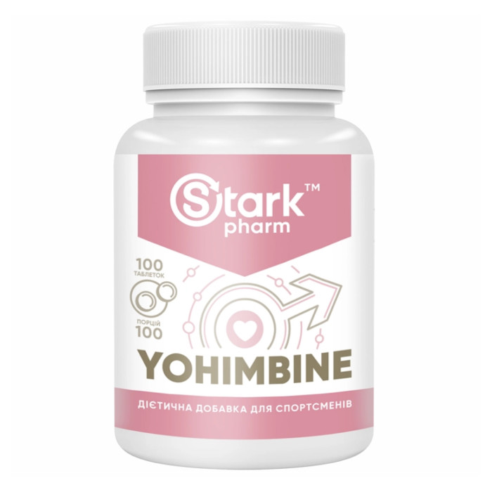 Stark Yohimbine 10mg - 100tabs — офіційна ціна та характеристики