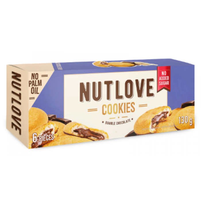 Nutlove Cookies -130g Double Chocolate — офіційна ціна та характеристики