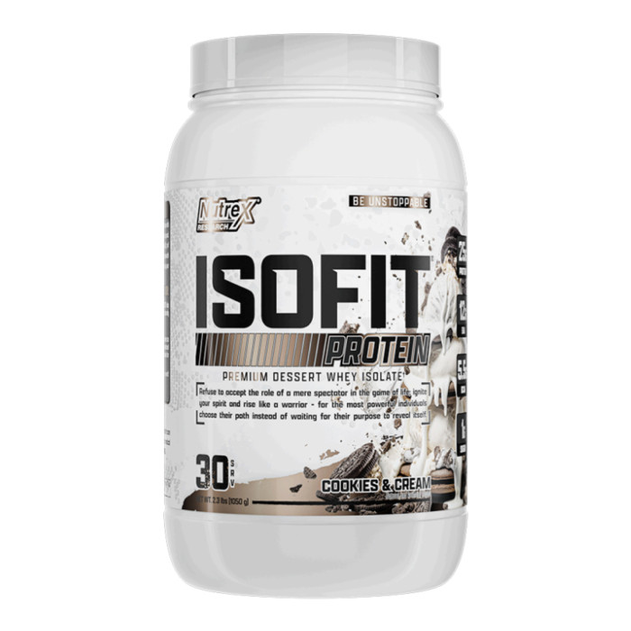 Isoﬁt - 30srv Cookies Cream — офіційна ціна та характеристики