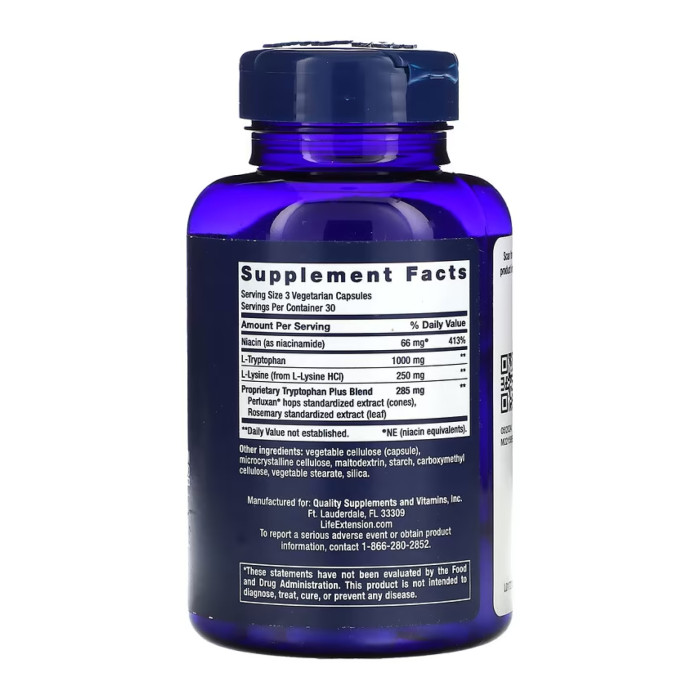 Optimized Tryptophan Plus - 90 vcaps — офіційна ціна та характеристики