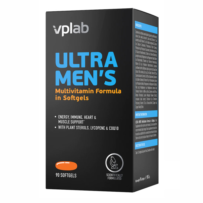 Ultra Men's Multivitamin - 90 softgels — офіційна ціна та характеристики