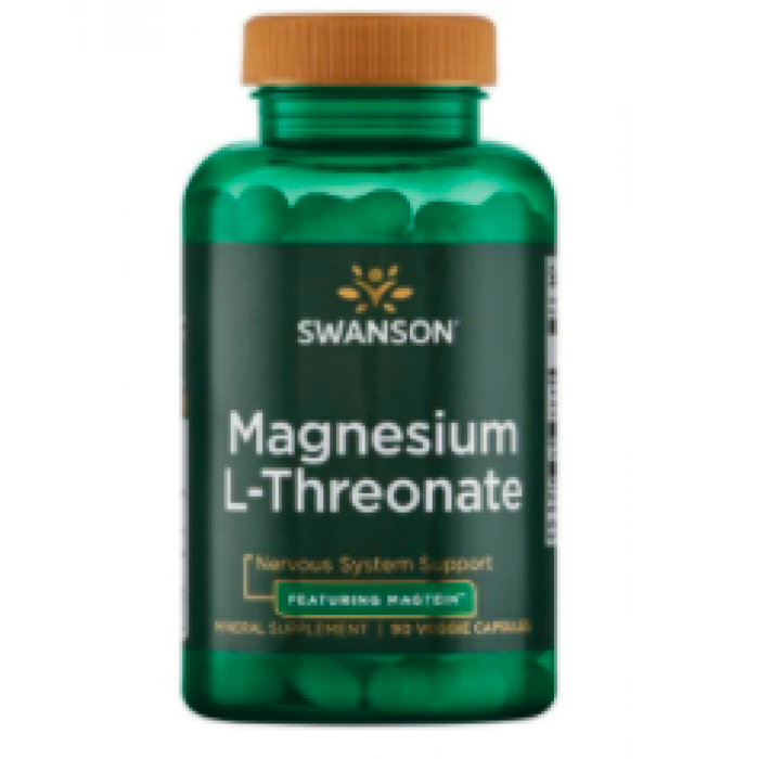 Magnesium L-Theonate - 90veg caps — офіційна ціна та характеристики
