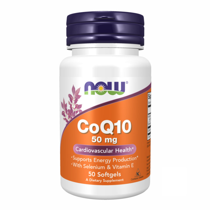 CoQ10 50mg - 50 Softgels — офіційна ціна та характеристики