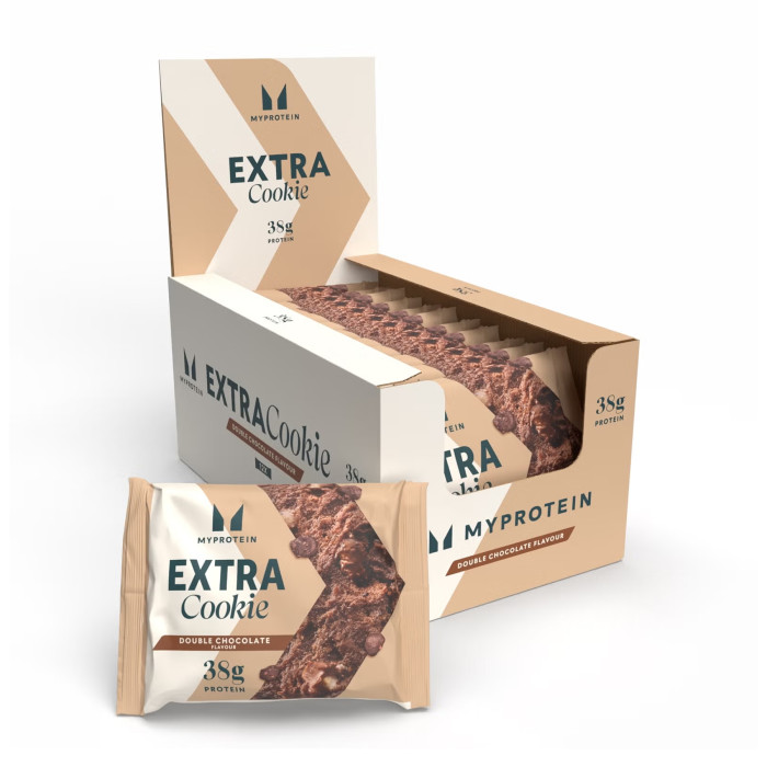 Extra Cookie - 12x75g Double Chocolate — офіційна ціна та характеристики