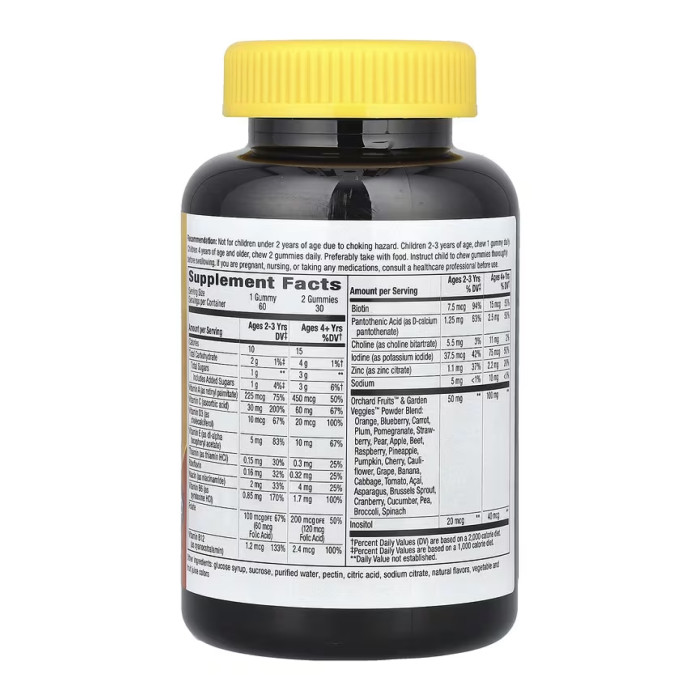 Alive! Children's Gummy Multivitamin, Gluten Free, Made with Pectin - 60 Gummies (Пошкоджена етикетка)