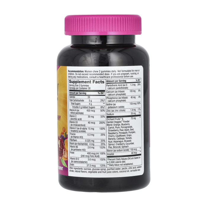 Women's Multivitamin - 60 gummies — офіційна ціна та характеристики