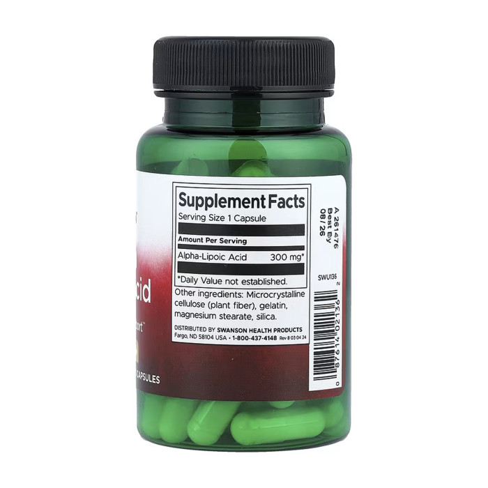 Alpha Lipoic Acid 300 mg - 60 caps