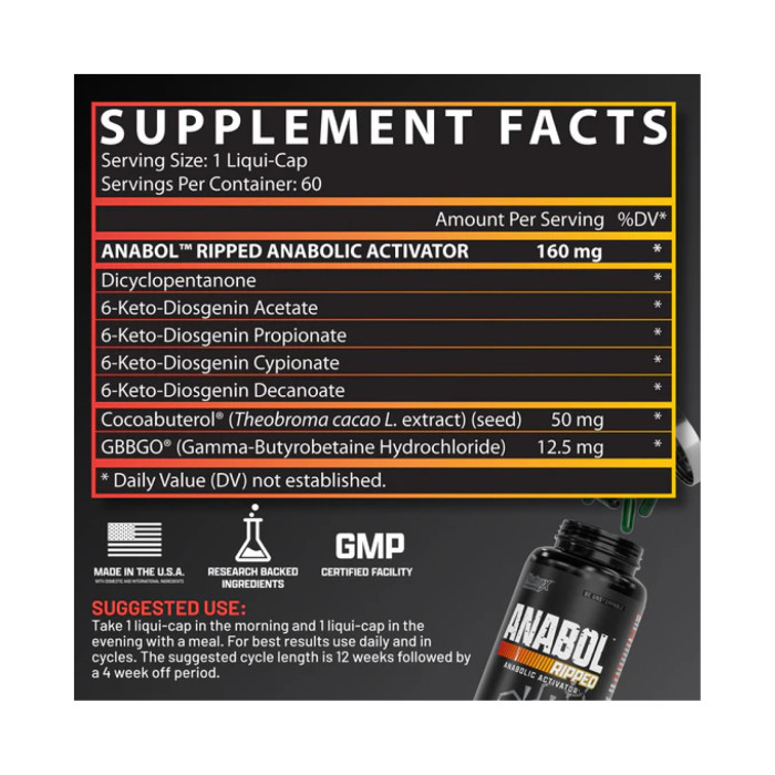 Anabol Ripped - 60 caps