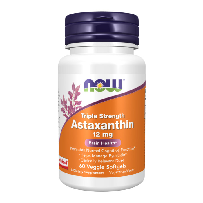 Astaxanthin 12 mg Triple Strength - 60 softgels — офіційна ціна та характеристики