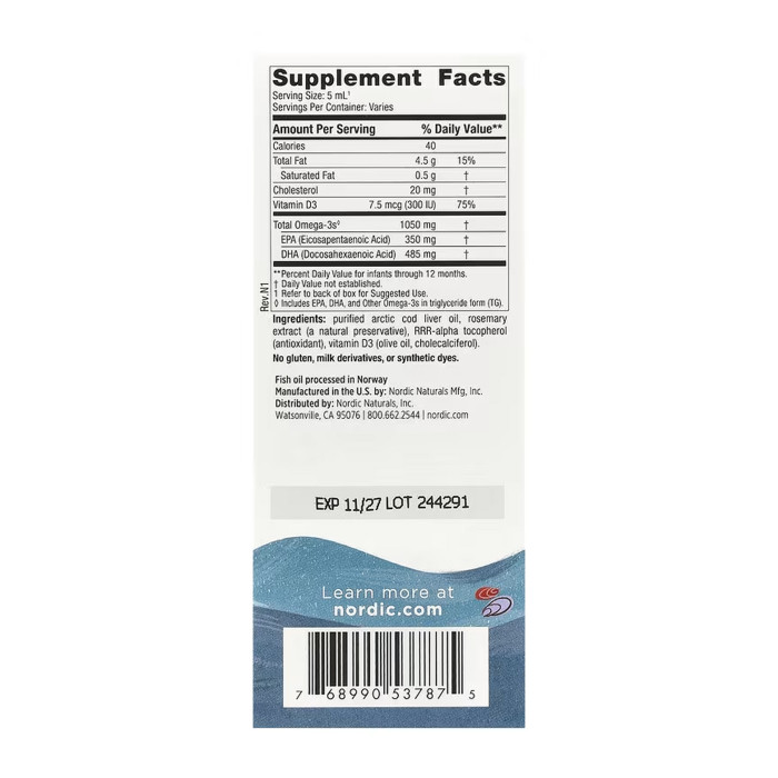 Baby's DHA - 60 ml — офіційна ціна та характеристики
