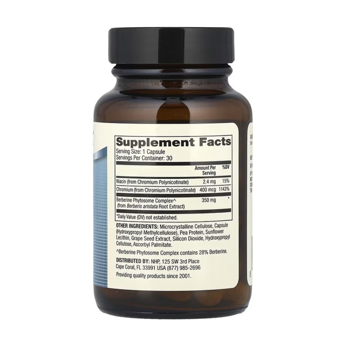 BIOTHIN® Berberine with Chromium - 30 caps — офіційна ціна та характеристики