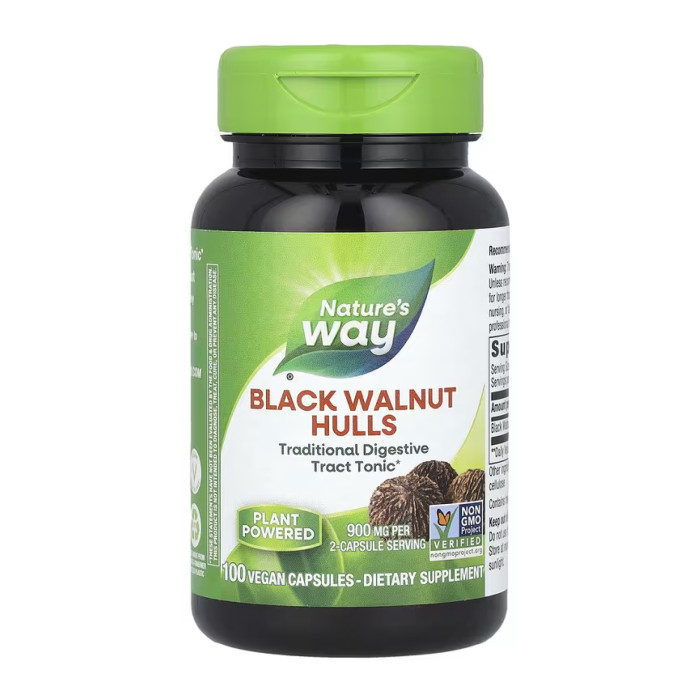Black Walnut Hulls - 100 vcaps — офіційна ціна та характеристики