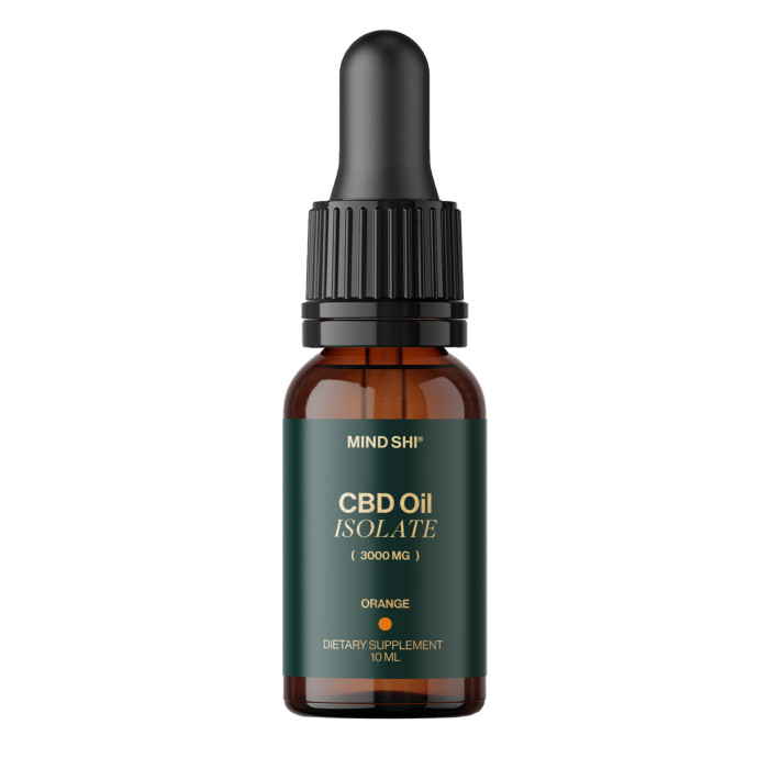 CBD Oil Isolate 3000 mg Orange - 10 ml — офіційна ціна та характеристики