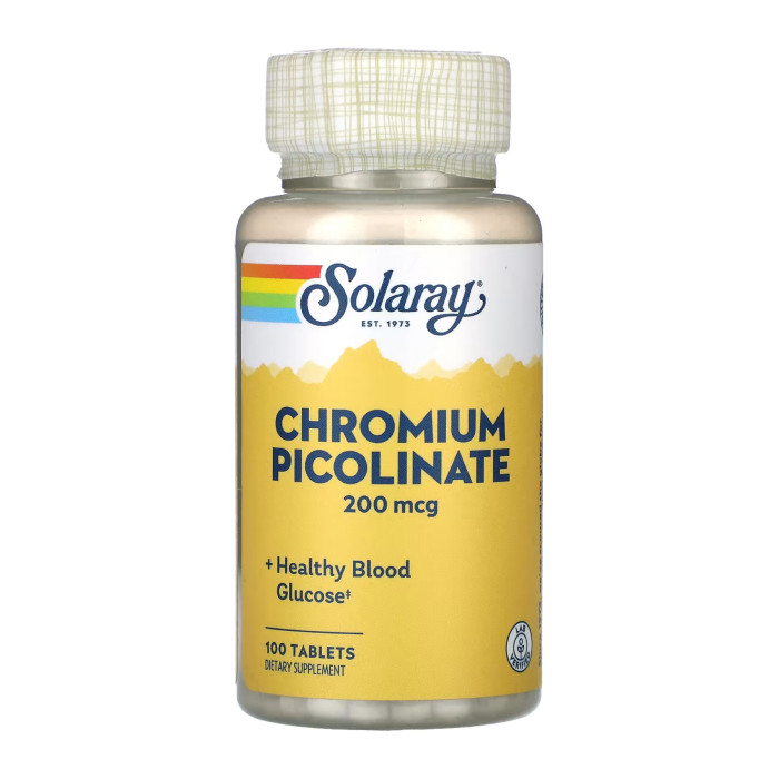 Chromium Picolinate 200mcg - 100 tabs — офіційна ціна та характеристики