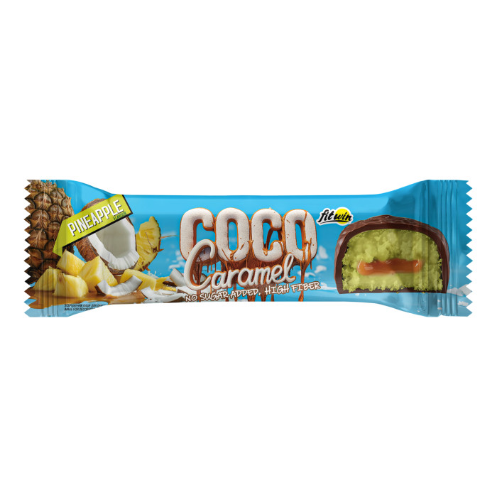 Бокс "Coco Caramel" - 20x40g Pineapple (ананас) — офіційна ціна та характеристики