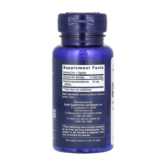 DHEA 25 mg - 100 caps — офіційна ціна та характеристики