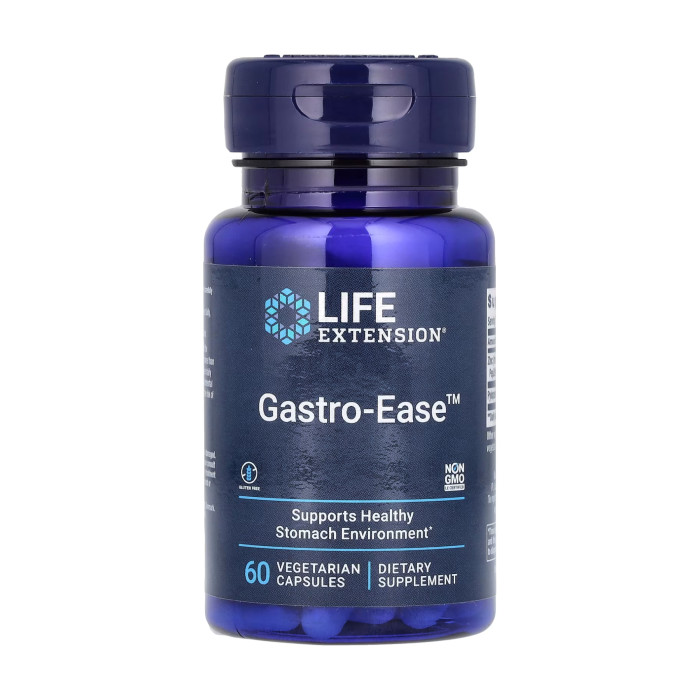 Gastro-Ease™	- 60 vcaps — офіційна ціна та характеристики