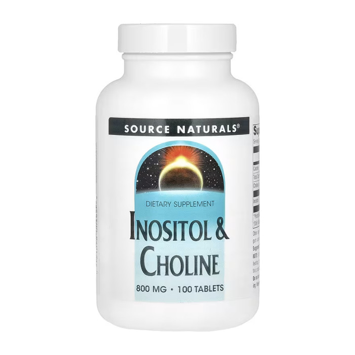 Inositol & Choline 800 mg - 100 tabs — офіційна ціна та характеристики