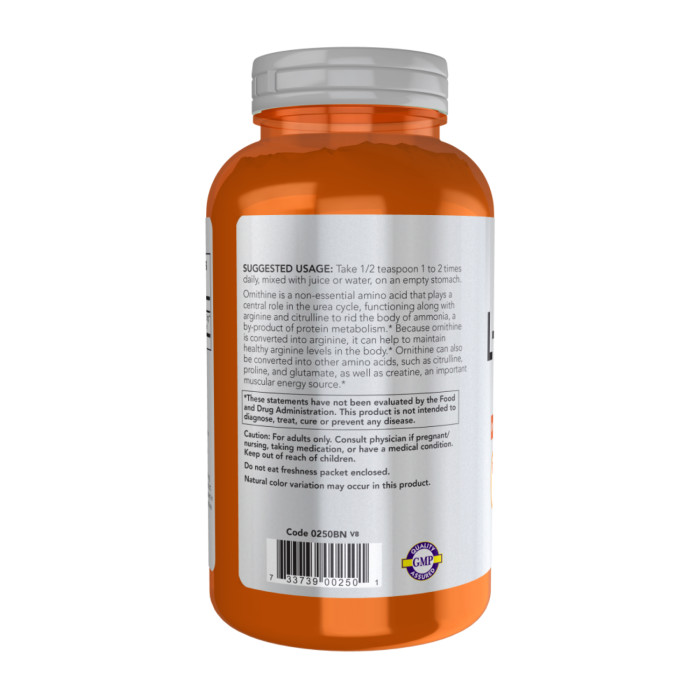 L-Ornithine Powder - 227g — офіційна ціна та характеристики