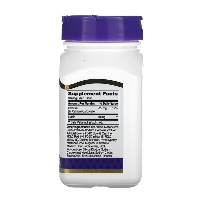 Lutein 10 mg - 60 tabs — офіційна ціна та характеристики