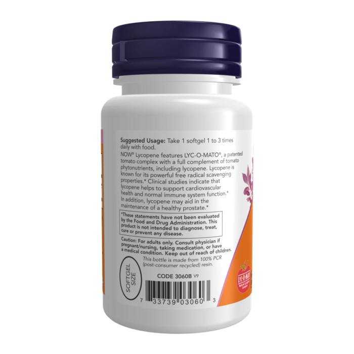 Lycopene 10 mg - 120 softgels