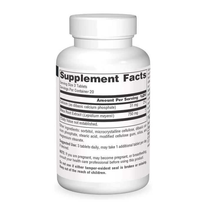Maca 250mg - 60 tabs — офіційна ціна та характеристики