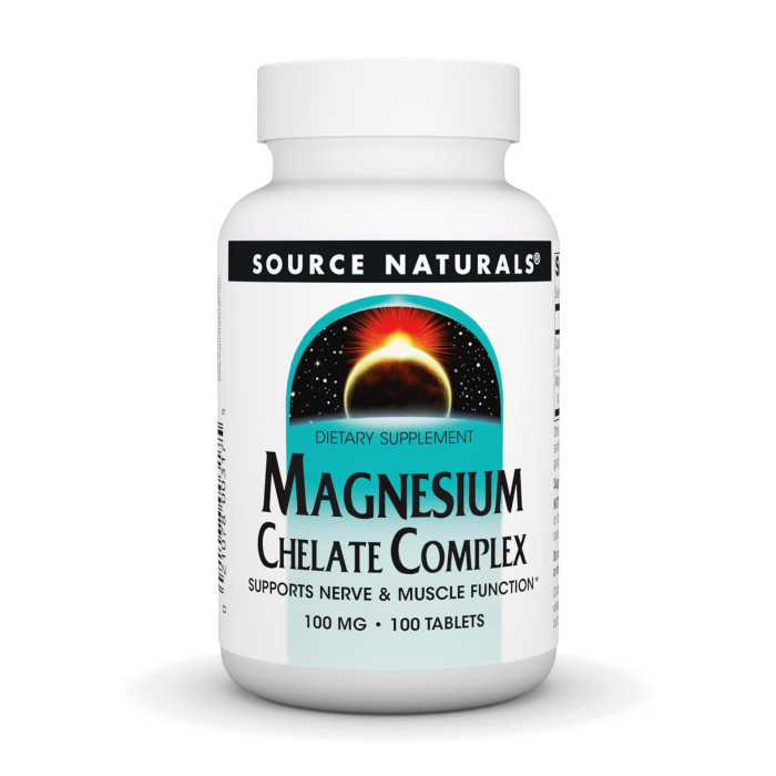 Magnesium Chelate Complex 100mg - 100 tabs — офіційна ціна та характеристики