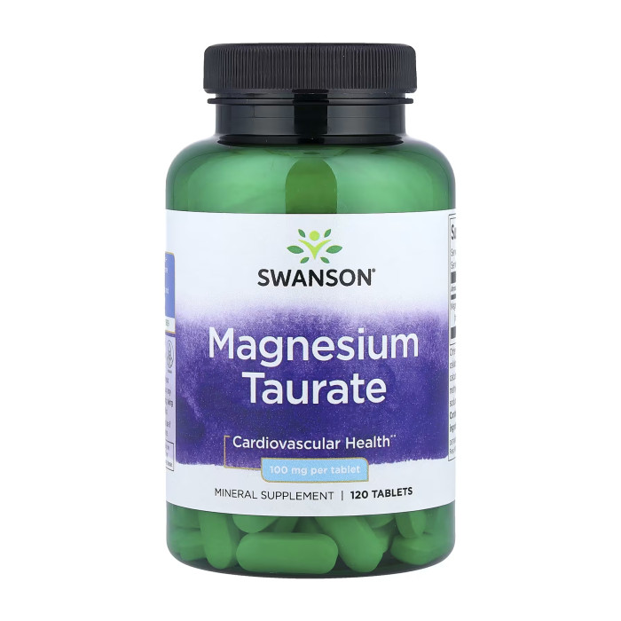 Magnesium Taurate 100 mg - 120 tabs — офіційна ціна та характеристики