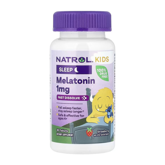 Kids Melatonin 1mg - 30 tabs — офіційна ціна та характеристики