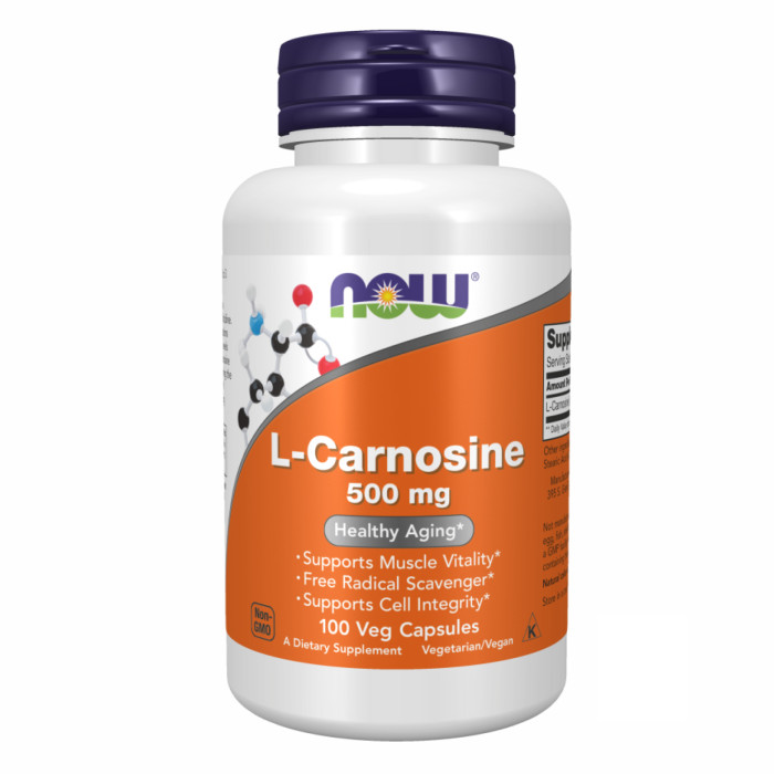 Carnosine 500mg - 100 vcaps — офіційна ціна та характеристики